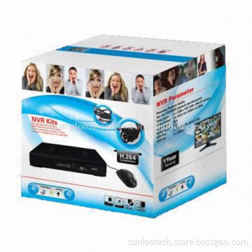 4CH wireless security system for home security